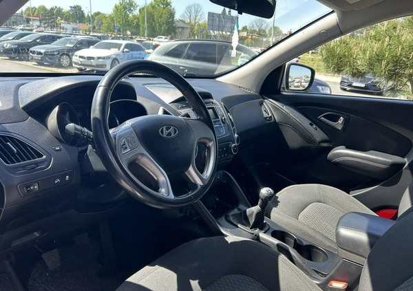 Hyundai ix35 cena 42900 przebieg: 159000, rok produkcji 2011 z Ożarów małe 121